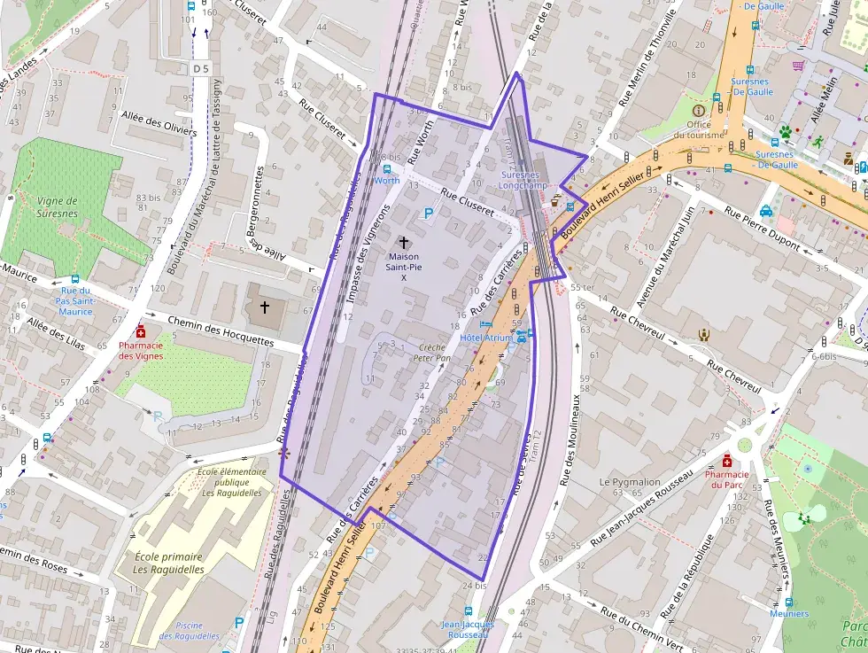 Appartement 45 m² deux pieces à vendre à Suresnes