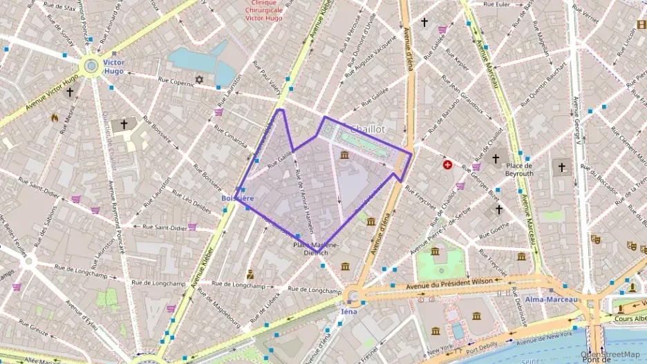 Appartement 36 m² une piece à vendre à Paris 16e Arrondissement