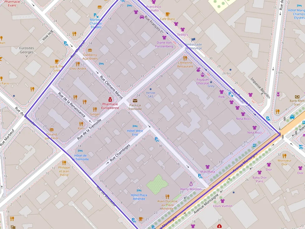 Appartement 148 m² quatre pièces à vendre à Paris 8e Arrondissement