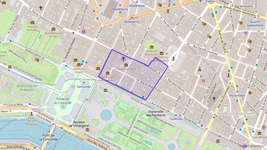 Appartement 51 m² une piece à vendre à Paris 1er Arrondissement