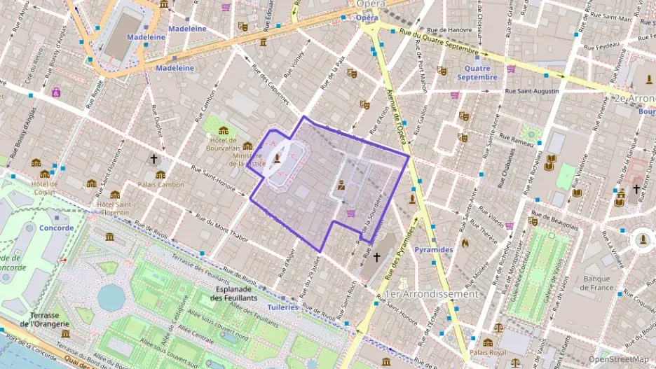 Appartement 78 m² trois pièces à vendre à Paris 1er Arrondissement