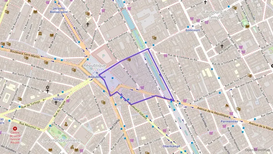 Appartement 53 m² deux pieces à vendre à Paris 11e Arrondissement