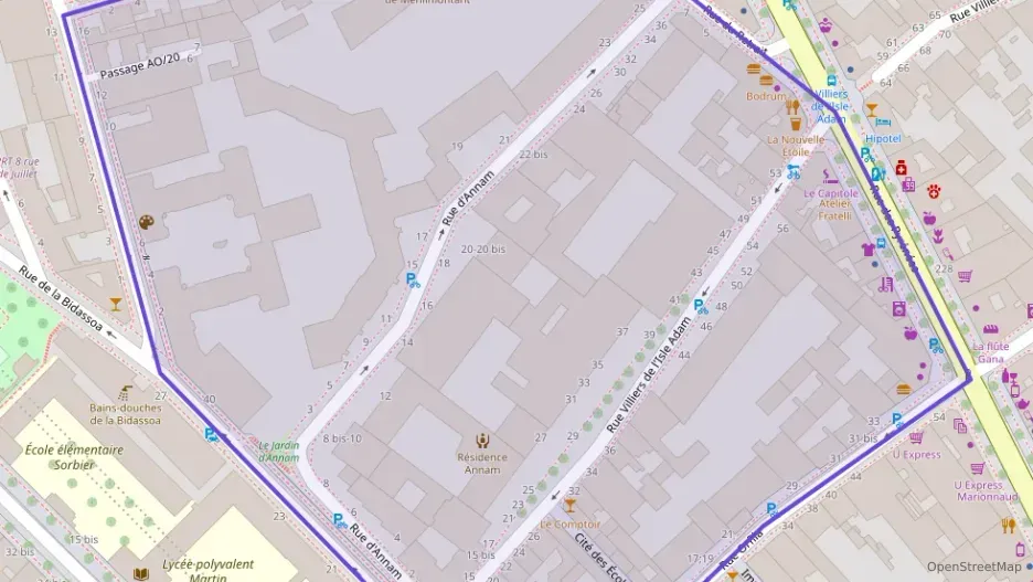 Appartement 27 m² une piece à vendre à Paris 20e Arrondissement Appartement 27 m² une piece à vendre à Paris 20e Arrondissement