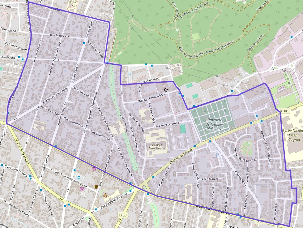 Appartement 73 m² quatre pièces à vendre à Neuilly-Plaisance