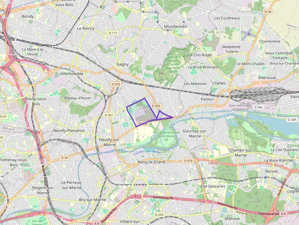Appartement 60 m² deux pieces à vendre à Neuilly-sur-Marne