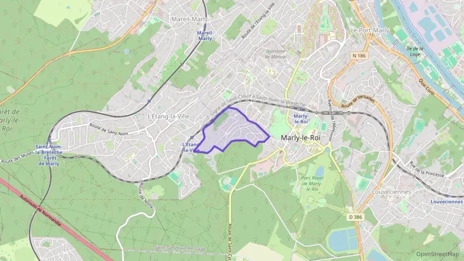 Appartement 130 m² deux pieces à vendre à Marly-le-Roi