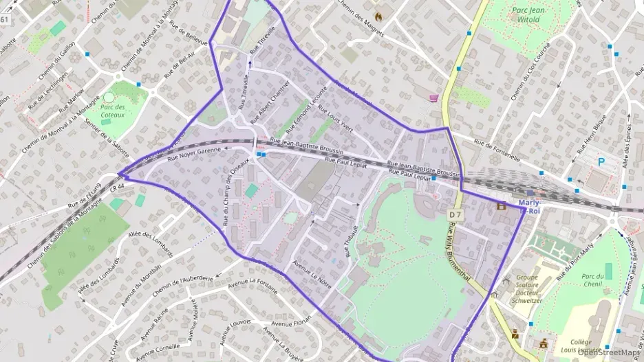 Appartement 83 m² deux pieces à vendre à Marly-le-Roi