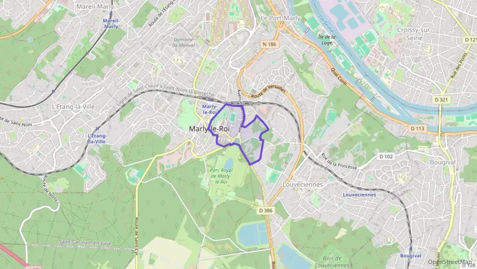 Appartement 47 m² deux pieces à vendre à Marly-le-Roi