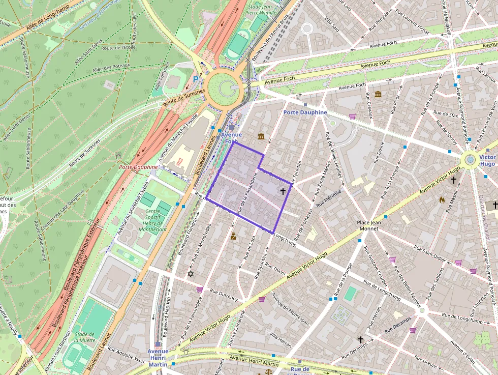 Appartement 57 m² deux pieces à vendre à Paris 16e Arrondissement