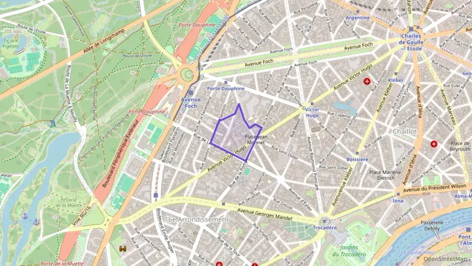 Appartement 55 m² une piece à vendre à Paris 16e Arrondissement