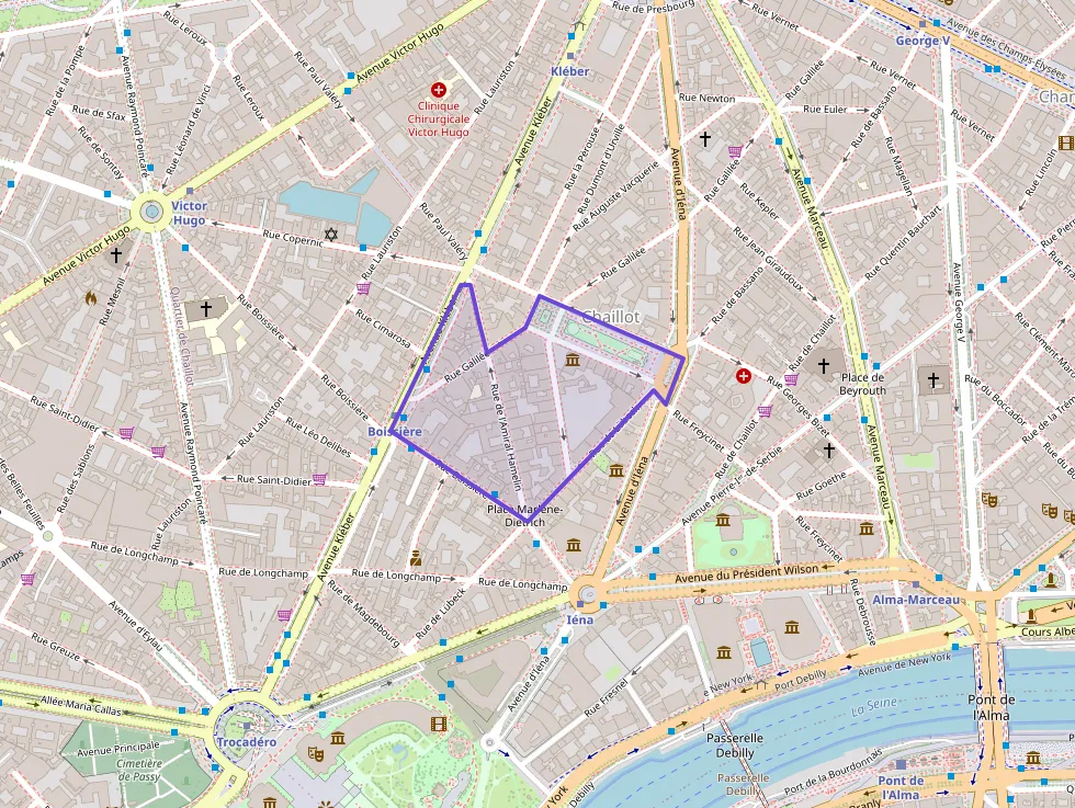 Appartement 98 m² quatre pièces à vendre à Paris 16e Arrondissement