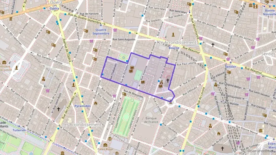 Appartement 72 m² trois pièces à vendre à Paris 2e Arrondissement