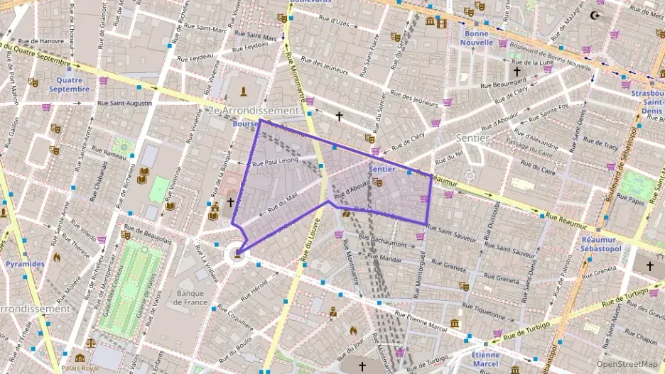 Appartement 54 m² deux pieces à vendre à Paris 2e Arrondissement