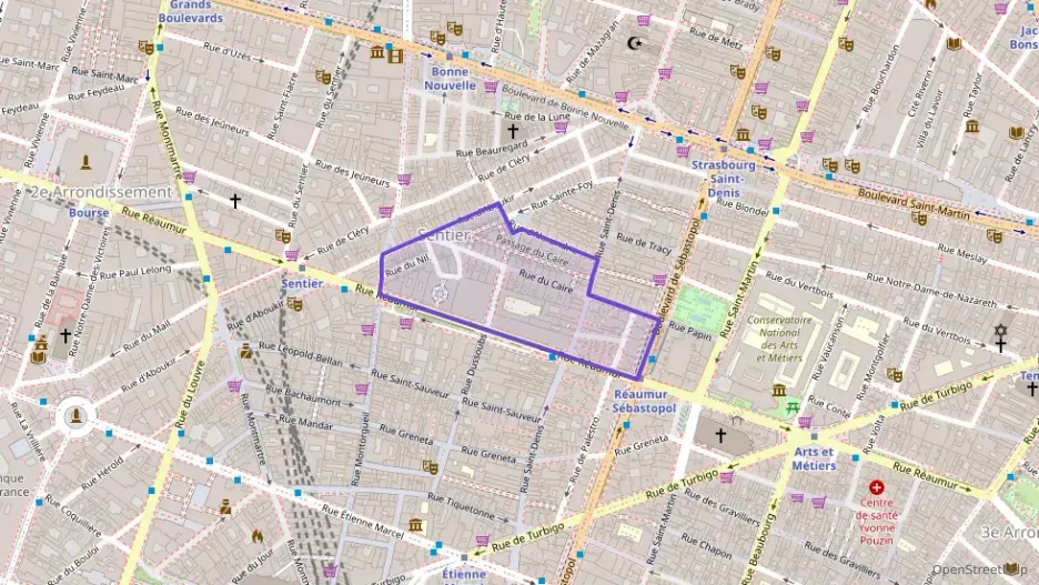 Appartement 70 m² trois pièces à vendre à Paris 2e Arrondissement