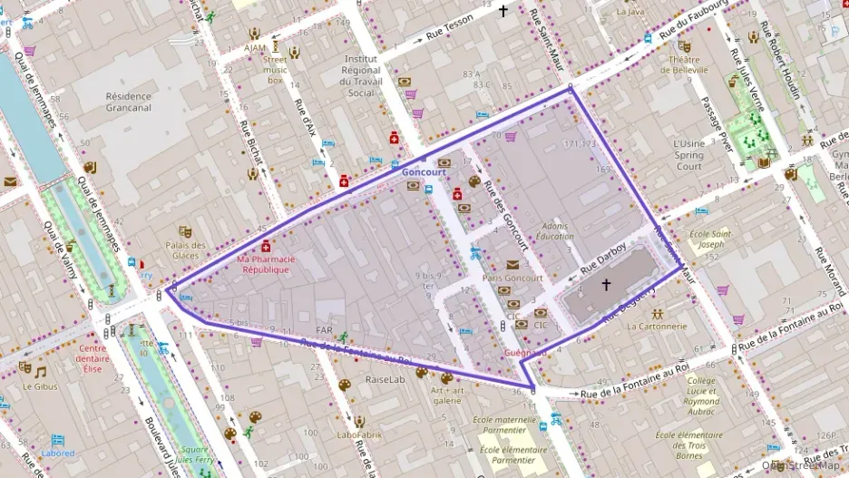 Appartement 20 m² une piece à vendre à Paris 11e Arrondissement