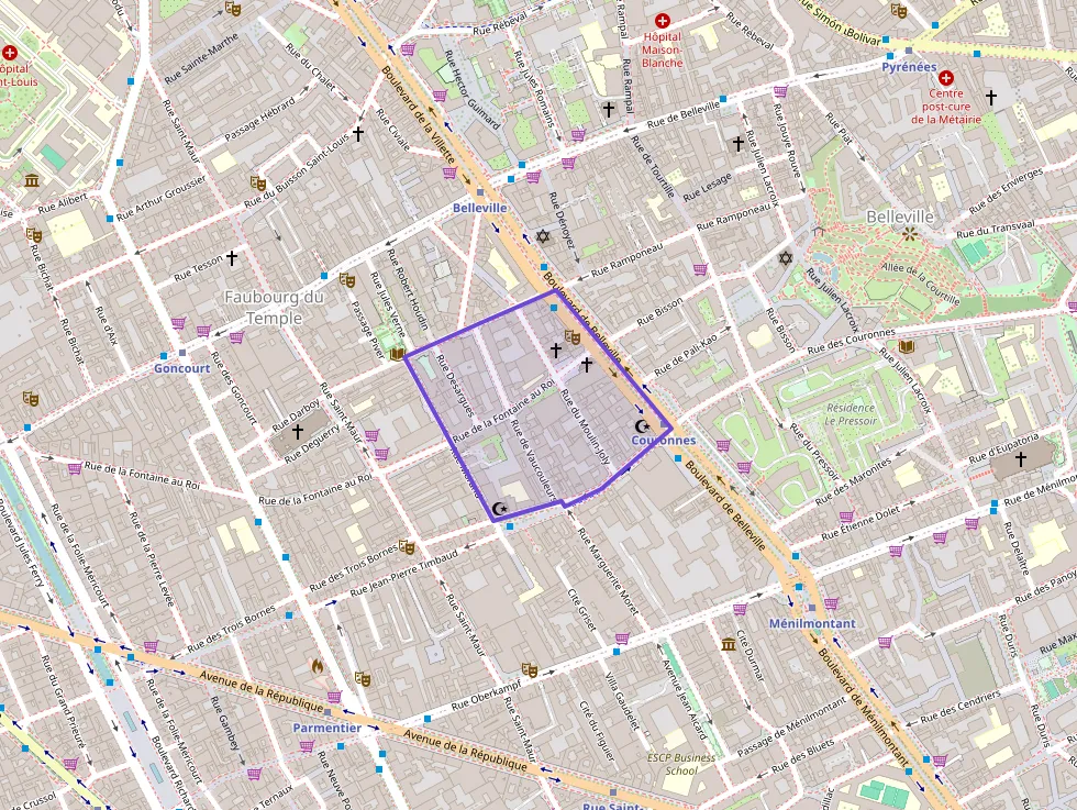 Appartement 39 m² deux pieces à vendre à Paris 11e Arrondissement