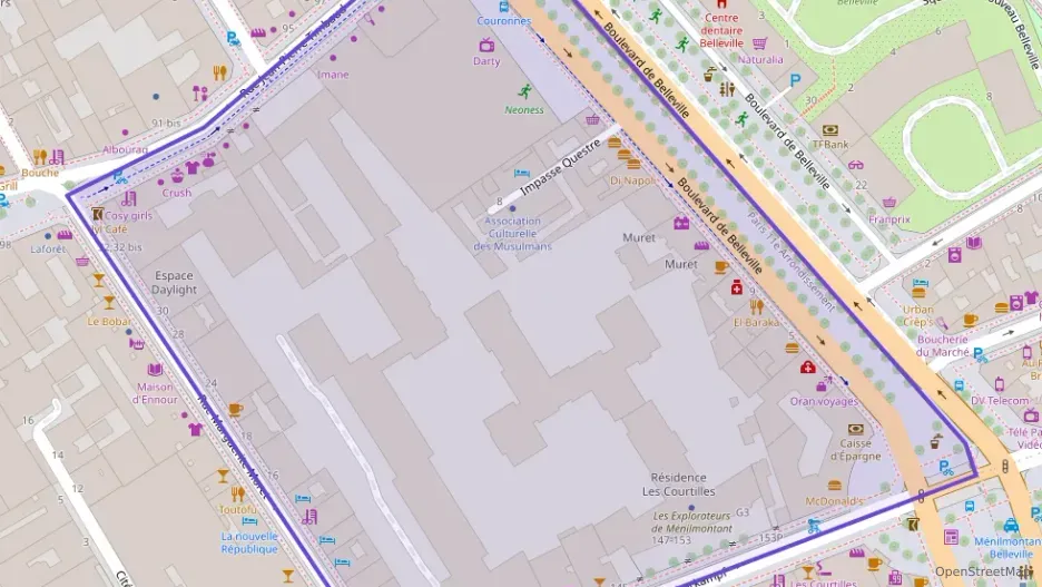 Appartement 45 m² trois pièces à vendre à Paris 11e Arrondissement