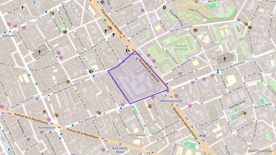 Appartement 45 m² trois pièces à vendre à Paris 11e Arrondissement