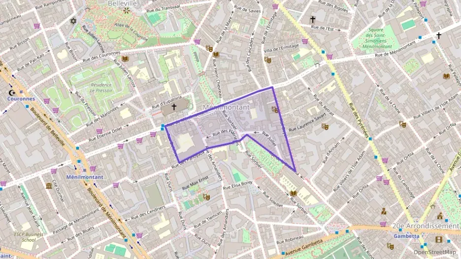 Appartement 33 m² deux pieces à vendre à Paris 20e Arrondissement Appartement 33 m² deux pieces à vendre à Paris 20e Arrondissement