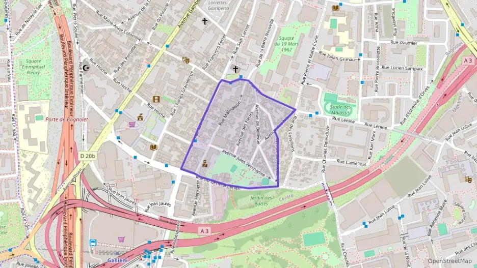 Appartement 49 m² deux pieces à vendre à Bagnolet