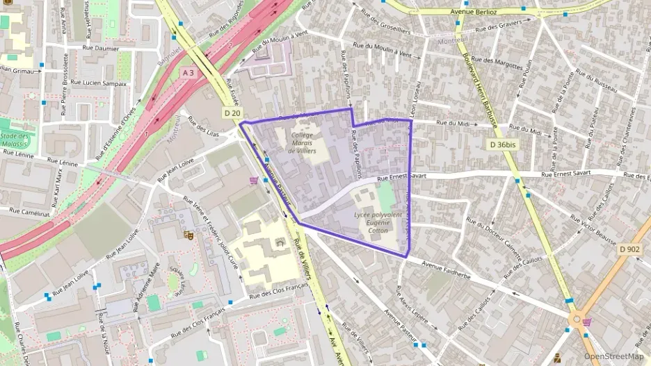 Appartement 65 m² trois pièces à vendre à Montreuil
