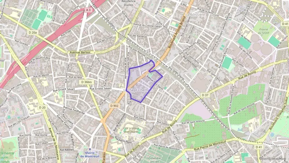 Appartement 22 m² une piece à vendre à Montreuil