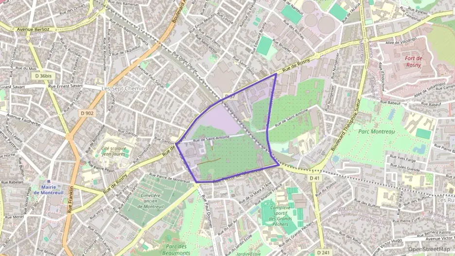 Appartement 60 m² trois pièces à vendre à Montreuil