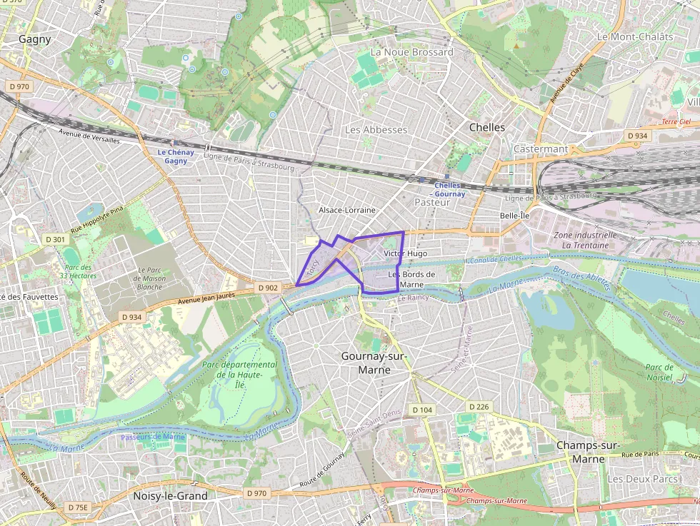 Appartement 62 m² quatre pièces à vendre à Chelles