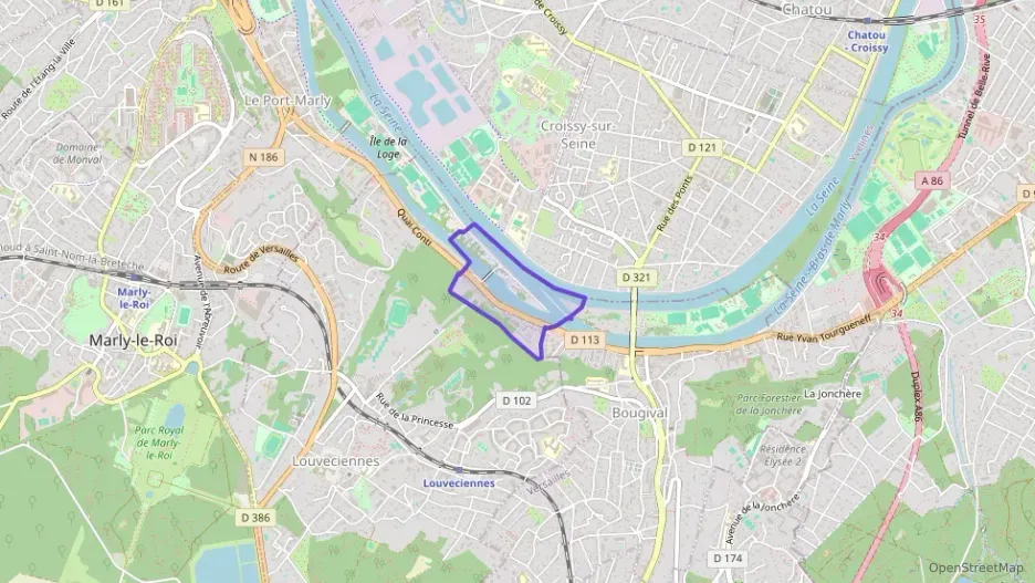 Appartement 130 m² cinq pièces à vendre à Bougival Appartement 130 m² cinq pièces à vendre à Bougival