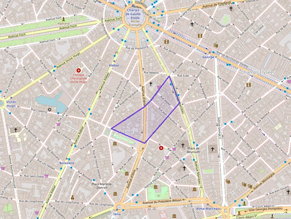 Appartement 81 m² trois pièces à vendre à Paris 16e Arrondissement