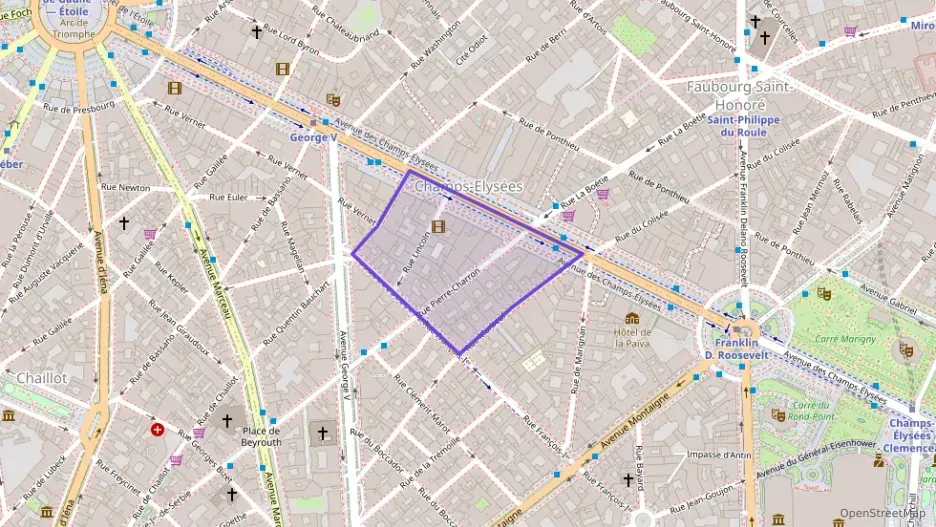 Appartement 60 m² trois pièces à vendre à Paris 8e Arrondissement