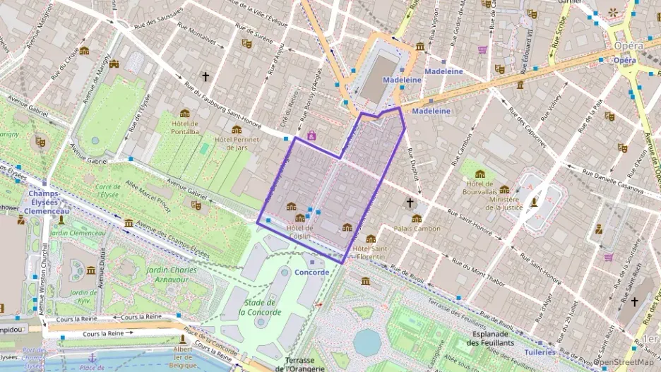 Appartement 109 m² quatre pièces à vendre à Paris 8e Arrondissement