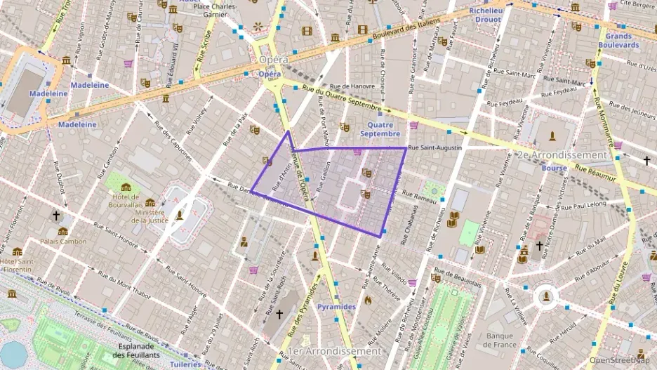 Appartement 80 m² quatre pièces à vendre à Paris 2e Arrondissement