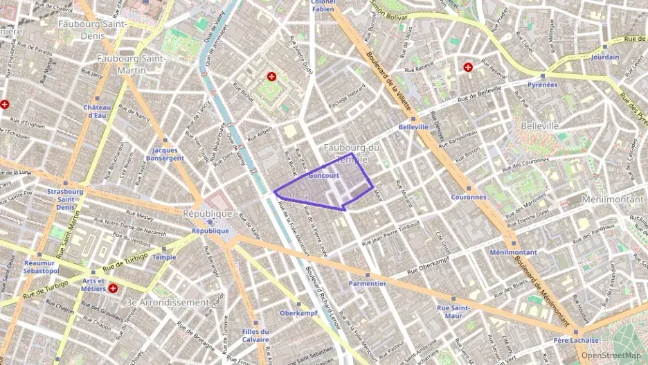 Appartement 38 m² deux pieces à vendre à Paris 11e Arrondissement