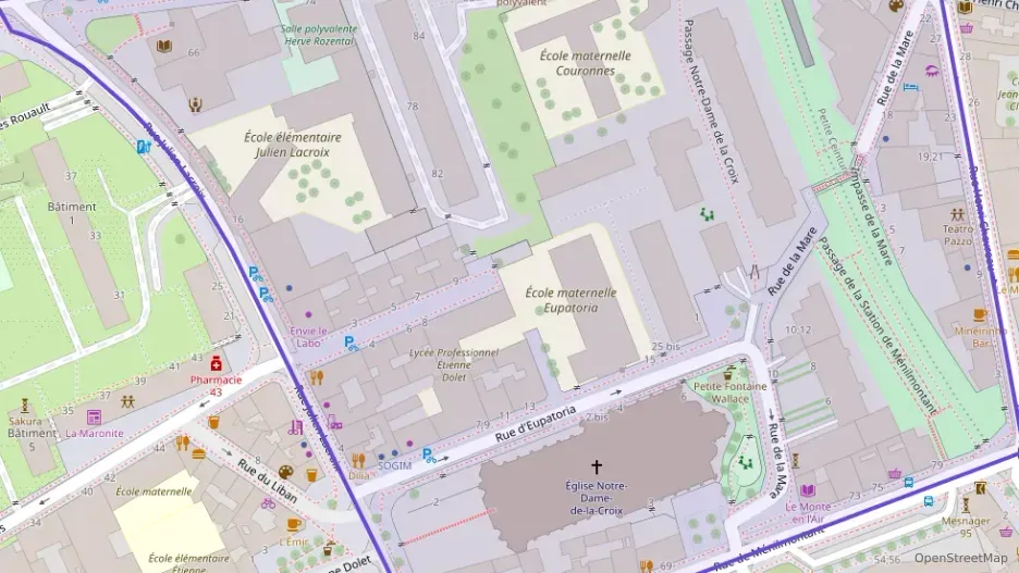 Appartement 51 m² deux pieces à vendre à Paris 20e Arrondissement