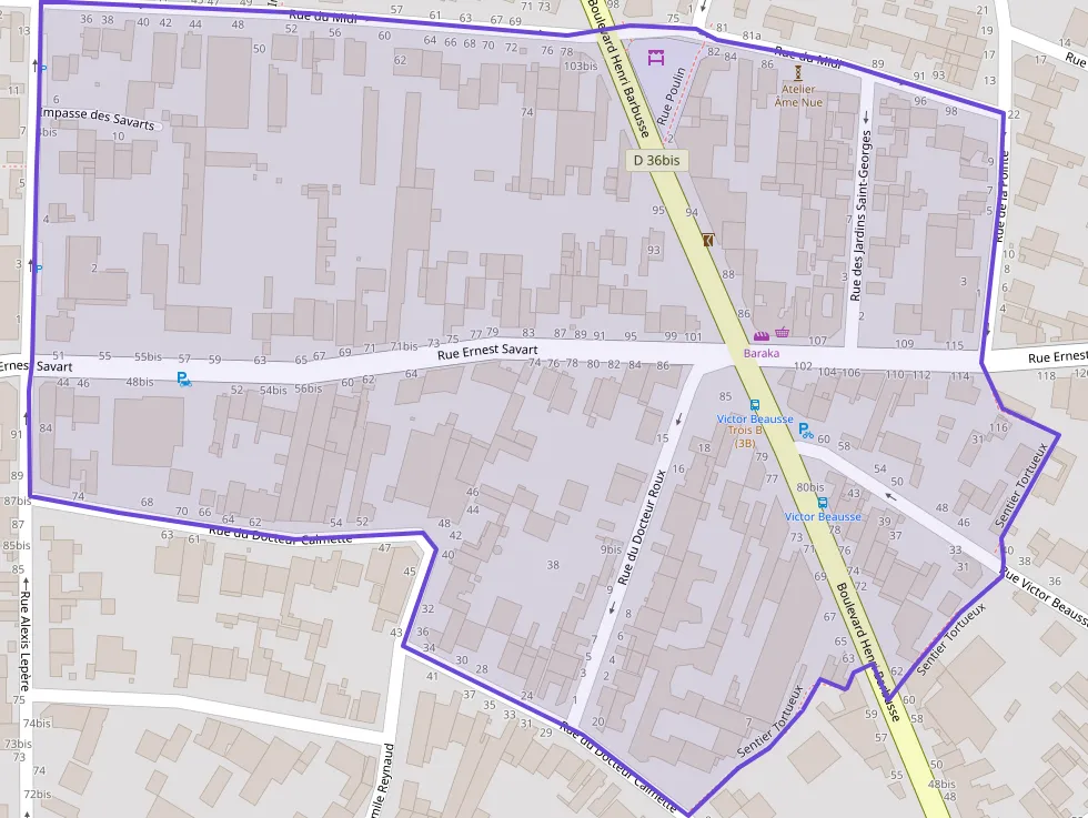 Appartement 43 m² trois pièces à vendre à Montreuil