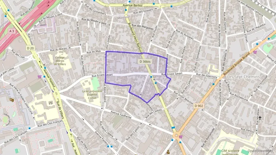 Appartement 150 m² quatre pièces à vendre à Montreuil