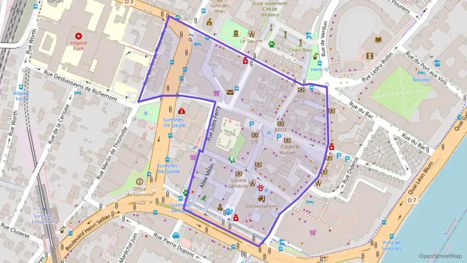 Appartement 85 m² trois pièces à vendre à Suresnes