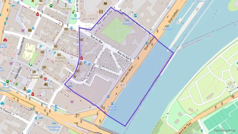 Appartement 68 m² deux pieces à vendre à Suresnes