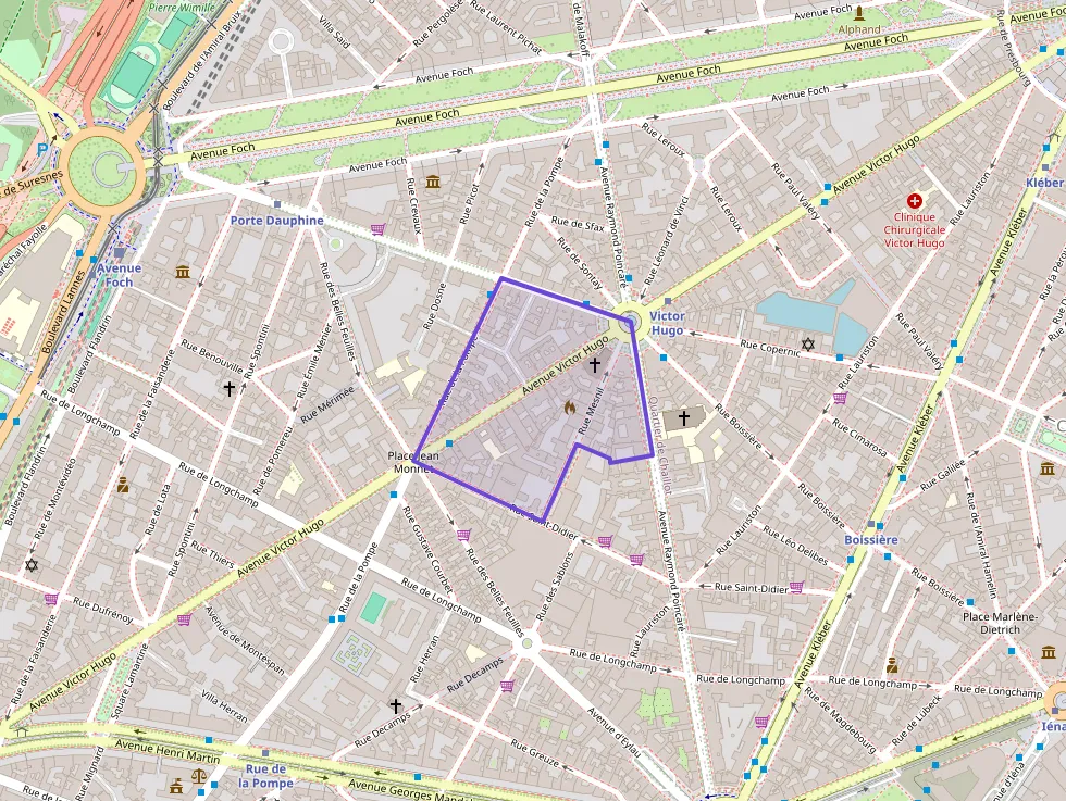 Appartement 52 m² deux pieces à vendre à Paris 16e Arrondissement