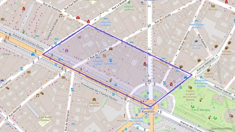 Appartement 20 m² une piece à vendre à Paris 8e Arrondissement Appartement 20 m² une piece à vendre à Paris 8e Arrondissement