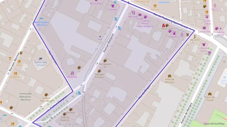 Appartement 155 m² cinq pièces à vendre à Paris 8e Arrondissement