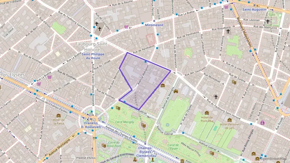 Appartement 155 m² cinq pièces à vendre à Paris 8e Arrondissement