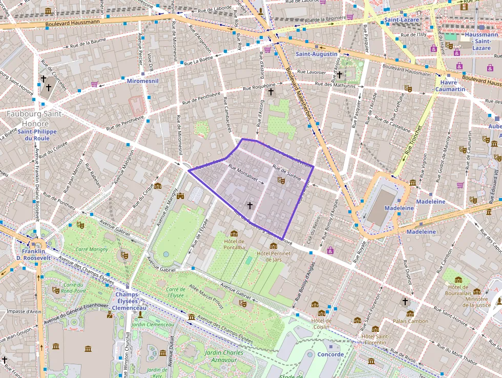 Appartement 33 m² une piece à vendre à Paris 8e Arrondissement