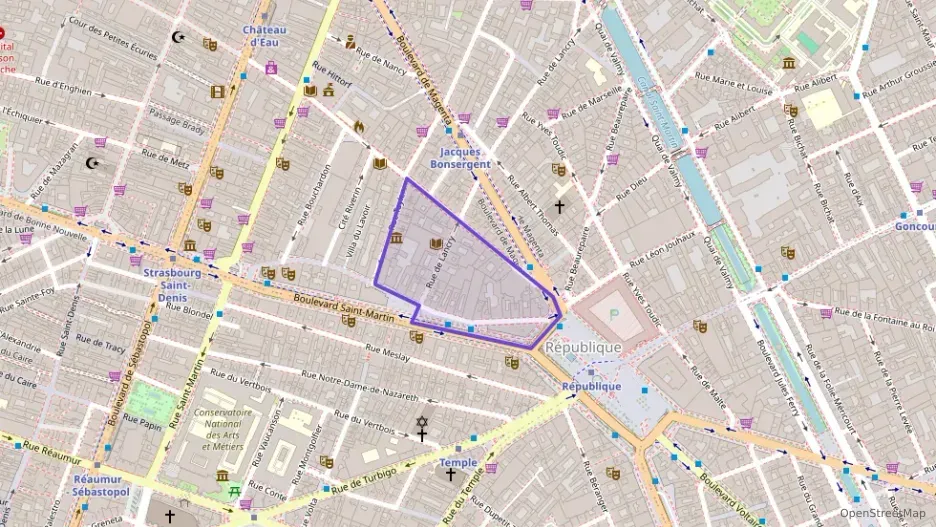 Appartement 25 m² une piece à vendre à Paris 10e Arrondissement