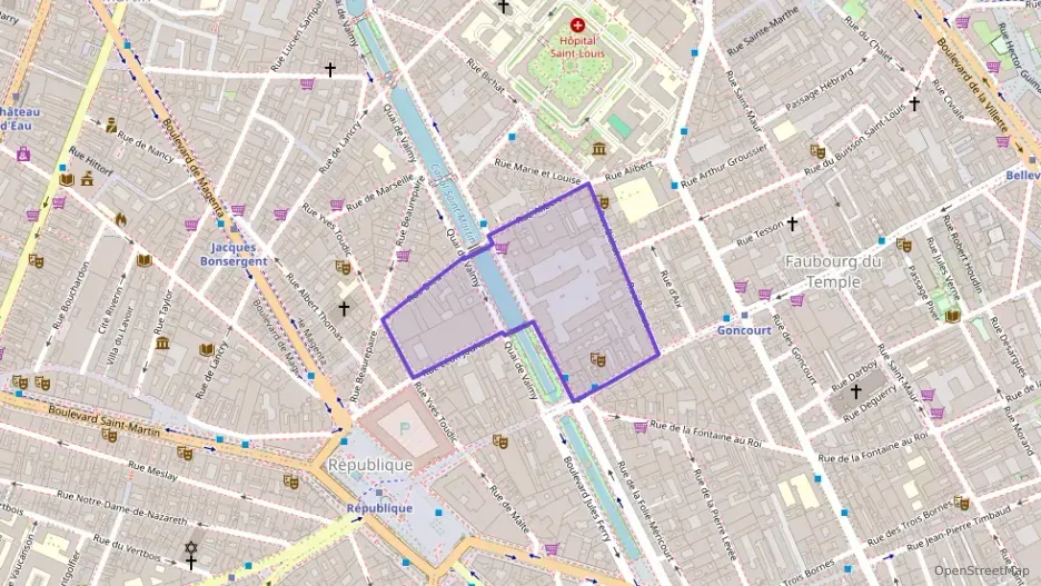 Appartement 43 m² deux pieces à vendre à Paris 10e Arrondissement Appartement 43 m² deux pieces à vendre à Paris 10e Arrondissement