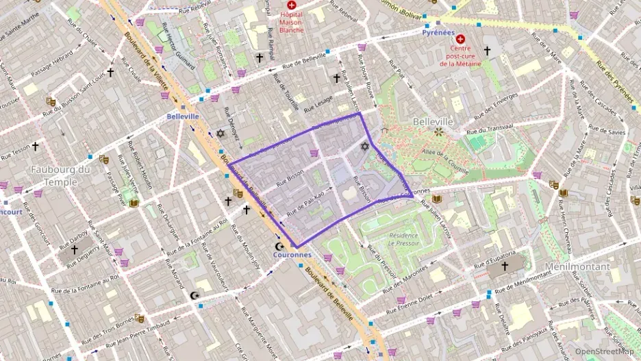 Appartement 36 m² deux pieces à vendre à Paris 20e Arrondissement