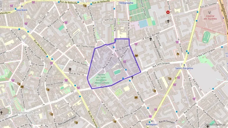 Appartement 30 m² une piece à vendre à Paris 20e Arrondissement