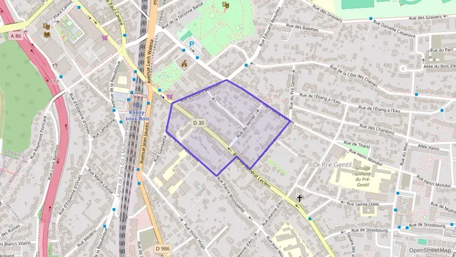 Appartement 45 m² deux pieces à vendre à Rosny-sous-Bois