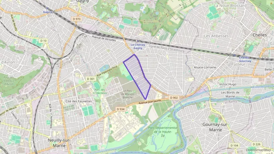Appartement 36 m² deux pieces à vendre à Neuilly-sur-Marne
